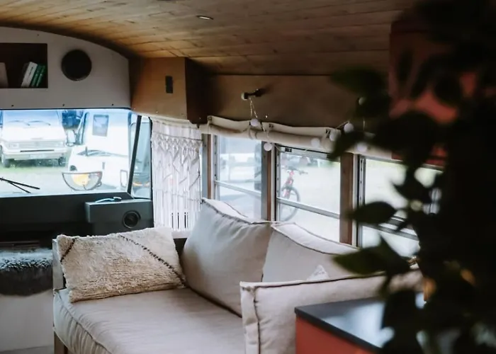 Unieke Overnachting In Amerikaanse Schoolbus