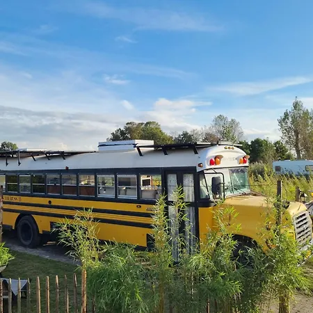 Unieke Overnachting In Amerikaanse Schoolbus Breezand